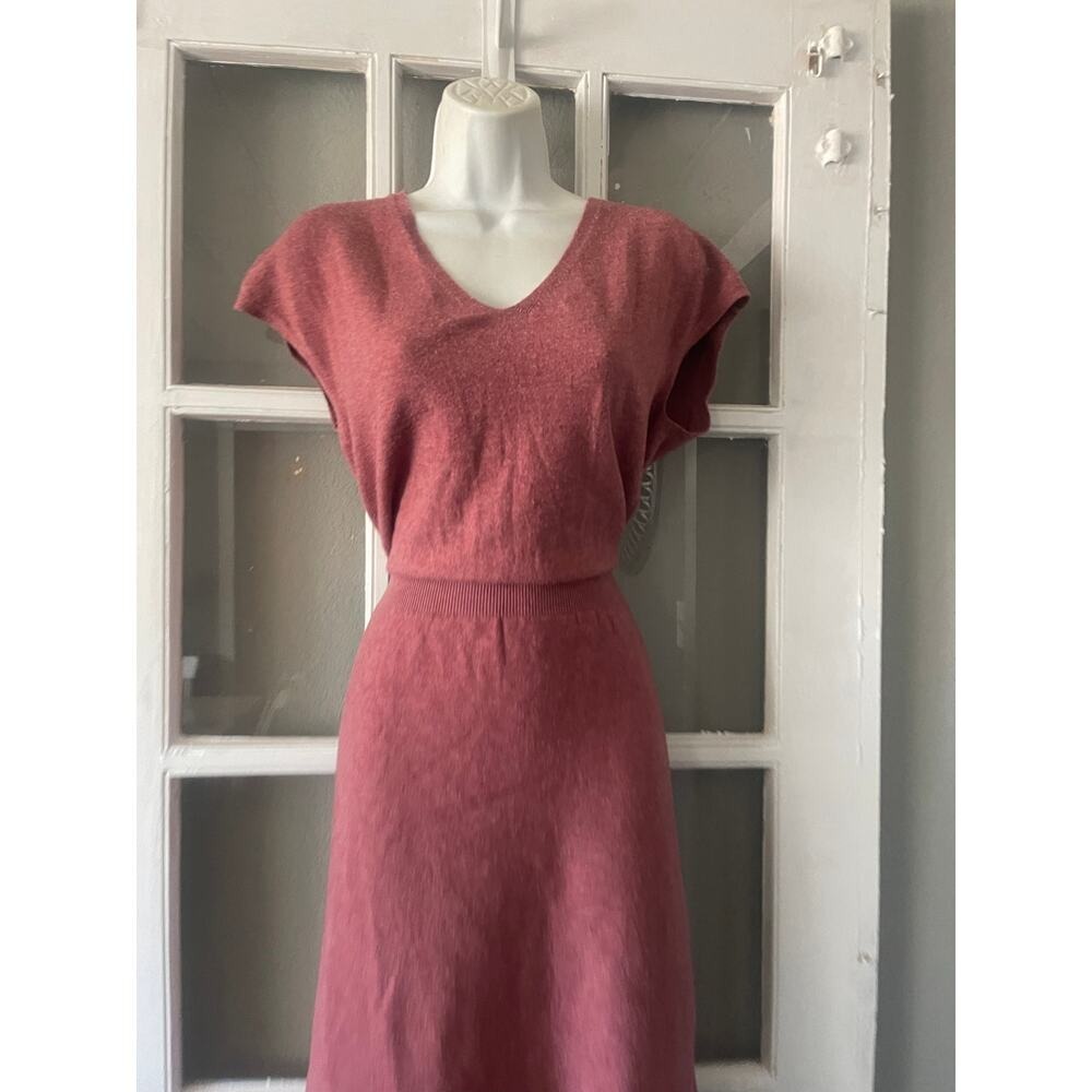ANTHROPOLOGIE MATINEE SWEATER DRESS BY FROM THE HEART OF BUILDING 18 - Picture 5 of 9